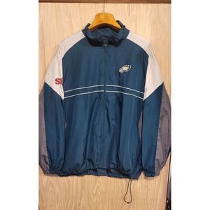 Dunbrooke Blue and Gray Windbreaker